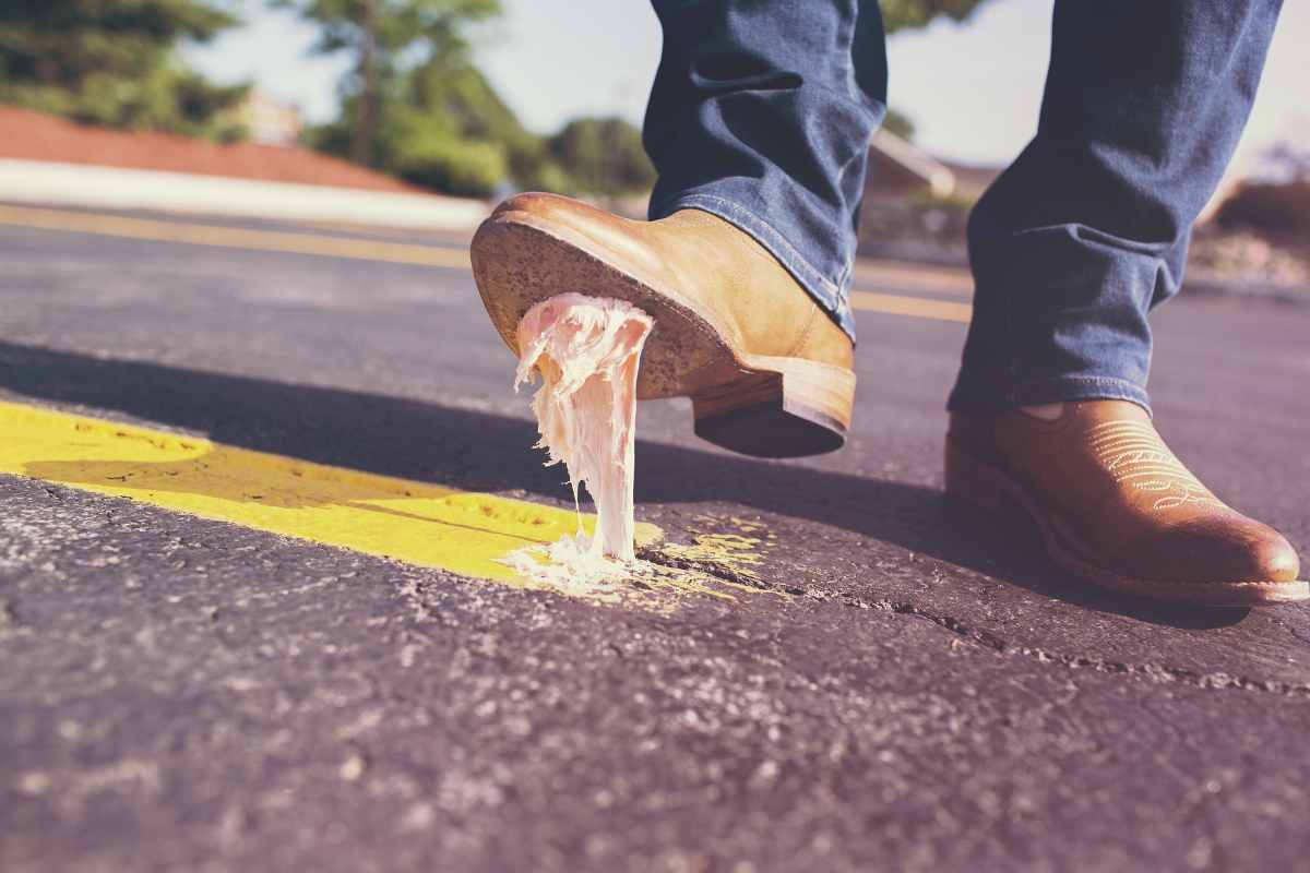 Le gomme da masticare si posso utilizzare per creare nuovi oggetti